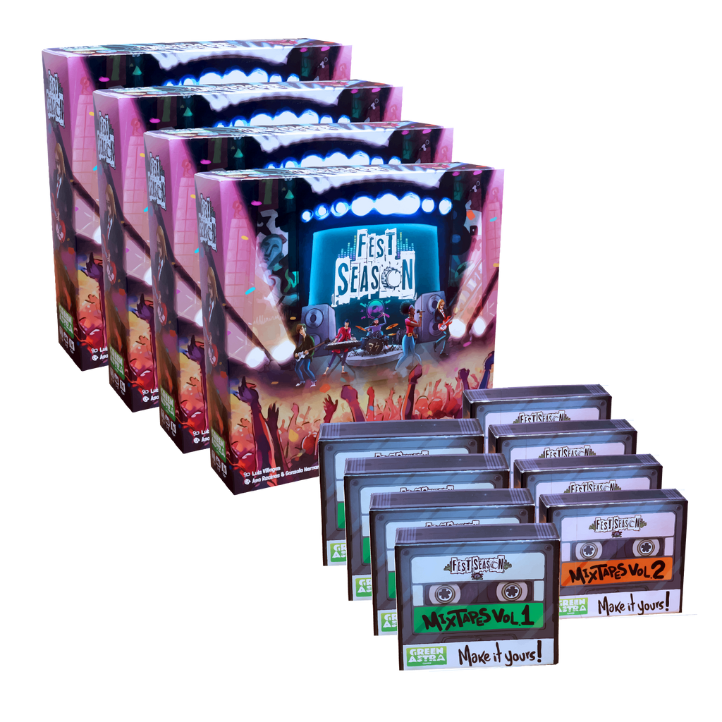 4x Fest Season KS edition in ENGLISH / I Want it All - RETAIL only